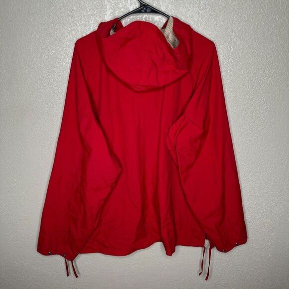 Vintage Tommy Hilfiger Windbreaker 1/4 Zip Hooded Pullover Large - Picture 4 of 6